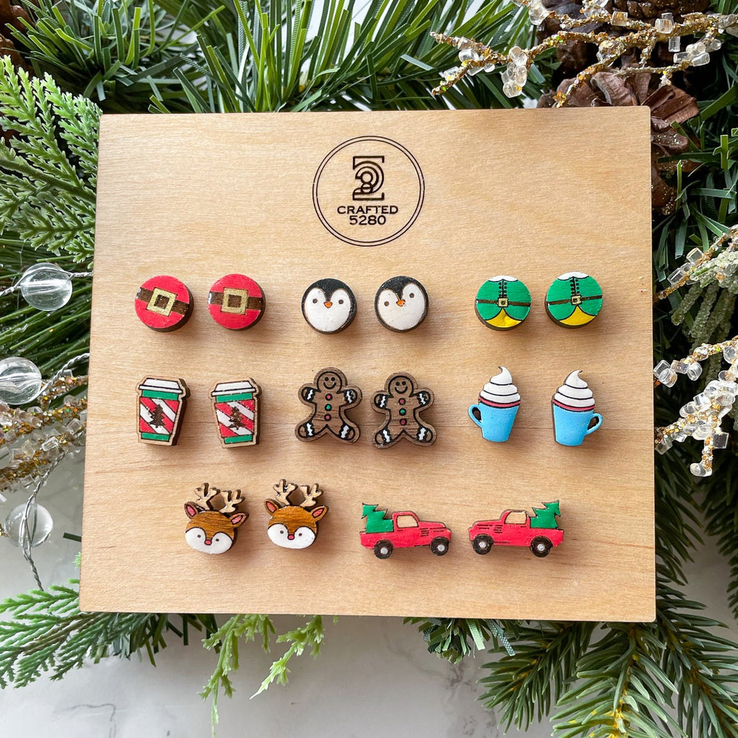 Christmas Stud Earrings